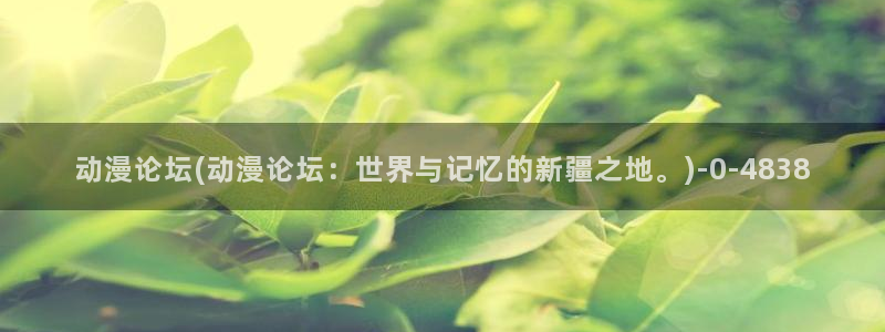 动漫网站
